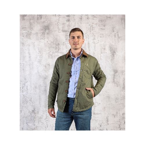 Campera Gabardina Verde