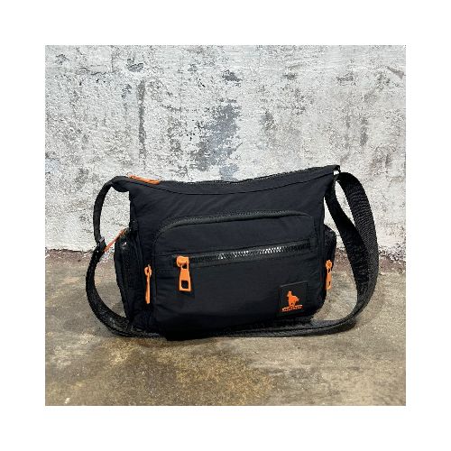 Cartera Nylon Negro