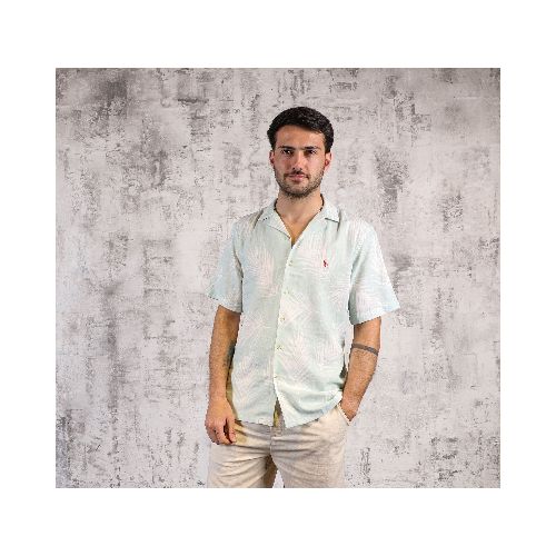 Camisa Hawai Verde Agua