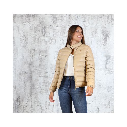 Campera Puffer Eco Beige