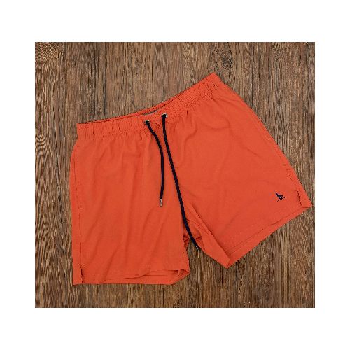 Short De Baño Hombre Terracota