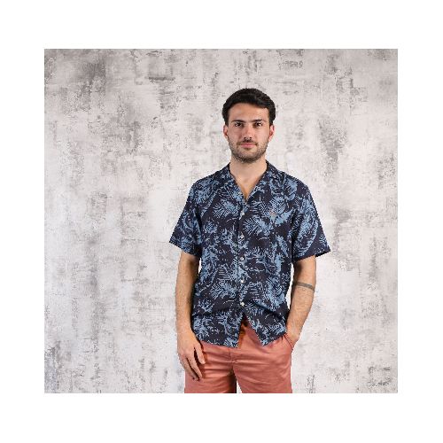 Camisa Hawai Azul