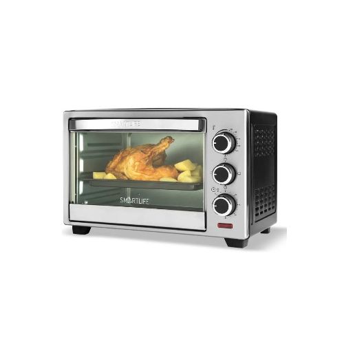 HORNO ELECTRICO SMARTLIFE 38 LTS. INOX/NEGRO — Electrocentro Rivera