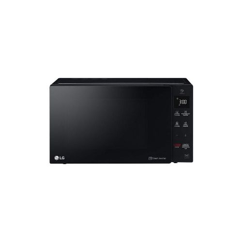 MICROONDAS LG 25 LTS. DIGITAL NEGRO SIN GRILL — Electrocentro Rivera