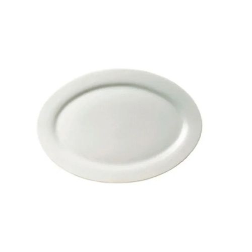 PLATO OVAL PORCELANA BLANCA SELECTA — Electrocentro Rivera