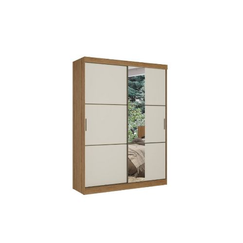 ROPERO COMFORT 2 PUERTAS SLIM GLASS REVERSIBLE OFF WHITE /AZUL THB — Electrocentro Rivera