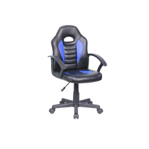 SILLA GAMER 6 NEGRO/AZUL — Electrocentro Rivera