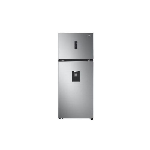 HELADERA LG CON FREEZER 393 LTS. INOX CON DISP. INVERTER — Electrocentro Rivera