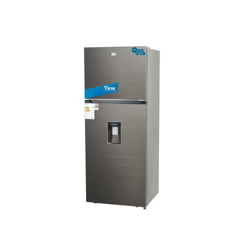 HELADERA TEM CON FREEZER 425 LTS. INOX INVERTER CON DISPENSADOR — Electrocentro Rivera