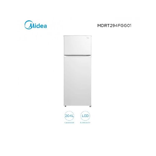 Heladera 204l midea frio natural 2 puertas blanco mdrt294fgg01