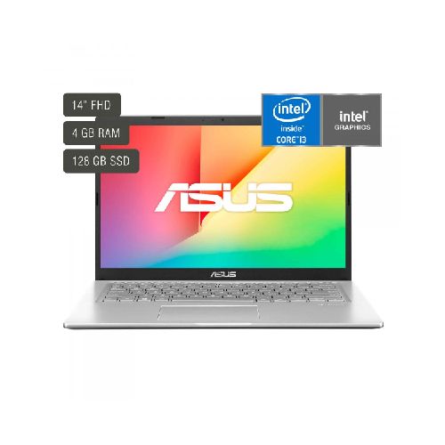 Notebook 14 asus i3-1005g1 4gb/m2 128gb nvme 14 w11 español