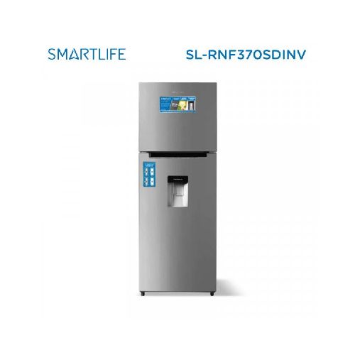 Heladera 342l smartlife sl-mf370sd inox c/ disp