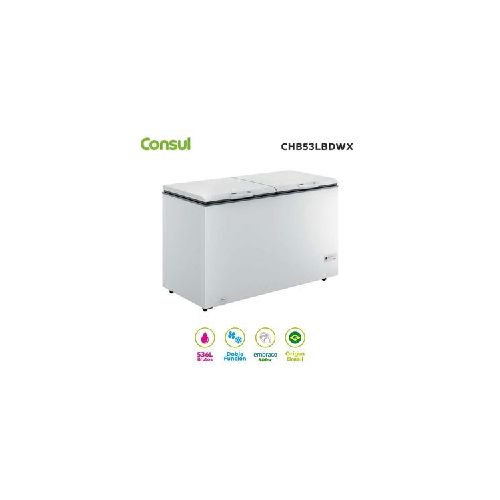 Freezer horizontal 530 consul 534l consul chb53kbdwx 5 niveles de frio