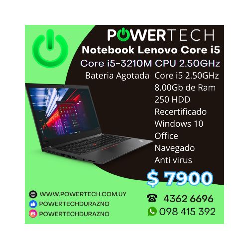 Notebook Lenovo Core i5