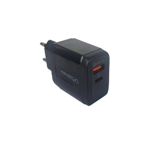 Cargador Treqa CH-9050 USB y Tipo C 35W