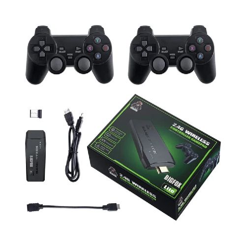 Consola Retro Game Stick Lite 4k Hdmi 64gb 20.000 Juegos