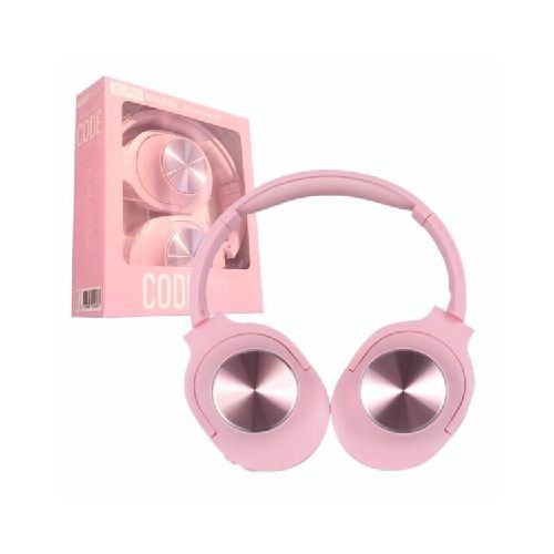 Auriculares Bluetooth EuroSound Code rosado