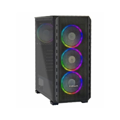 Gabinete Gaming Perseo Danaos Mesh + 4 fanes Argb