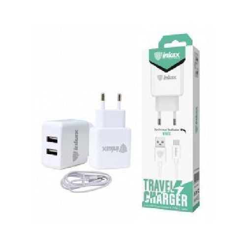 Cargador Inkax Travel Charger CD-02 Tipo C (Blanco)