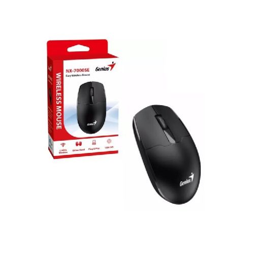 Mouse Genius NX-7000SE negro inalámbrico