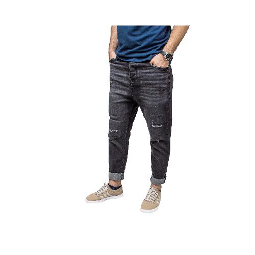 Jeans Hombre Negro Fifty Five JEH-56