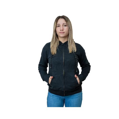 CAMPERA CANGURO DAMA DEPORTIVO LEGACY – Negro – BDL-19