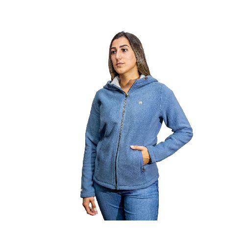 CAMPERA DAMA POLAR LEGACY – Azul – BDL-24