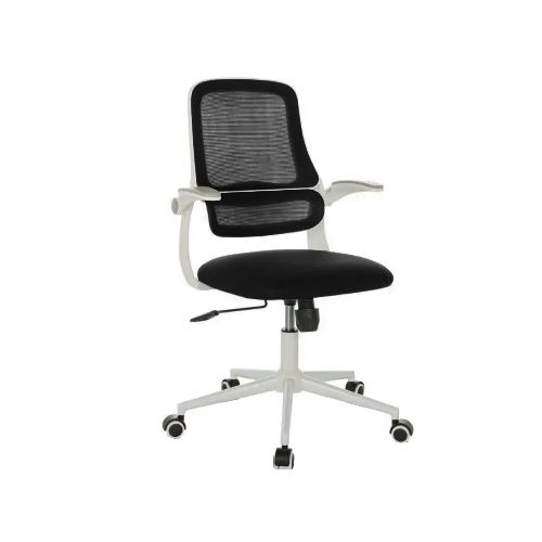 Silla De Escritorio Ergonómica Mesh - SILLA OFICINA MESH BLANCO/NEGRO  Like Latam