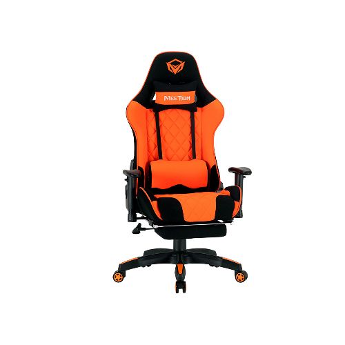 SILLA GAMER MEETION CHR25 NEGRO/NARANJA  Meetion