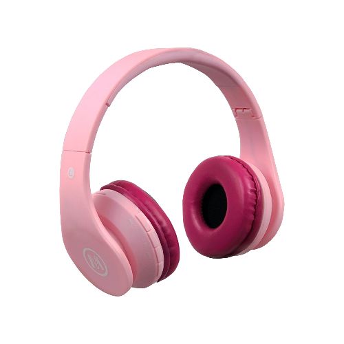 Auriculares Inalámbricos Manos Libre Bluetooth Con Radio - ROSA — Dimm