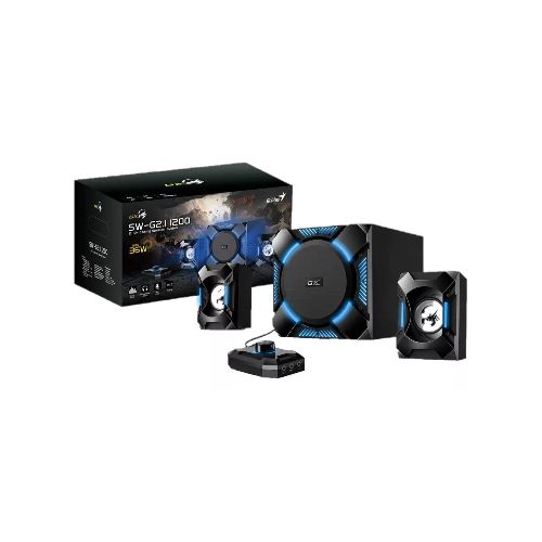 Parlante Gamer Genius Gx Swg 2,1 1200 - PARLANTE GENIUS GX SWG 2.1 1200 PAR356 — Dimm