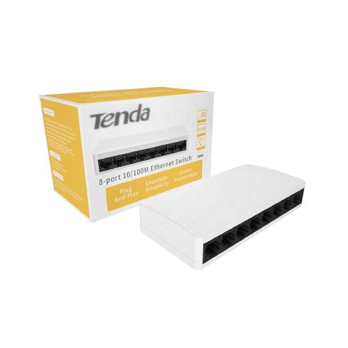 SWITCH TENDA 8 PUERTOS 10/100  Tenda