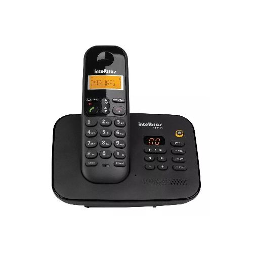 Teléfono Inalámbrico Intelbras Ts 3130 Contestador - TELEFONO INTELBRAS TS3130 CONTESTADOR BK — Dimm