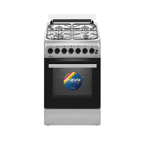 Cocina A Gas Enxuta Cenx5542i - COCINA ENXUTA CENX5542I GRILL ACERO INOX — Dimm