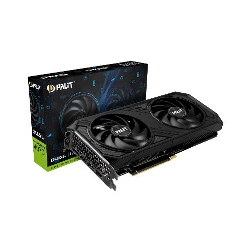 Tarjeta De Video Palit Rtx 4070 Dual 12gb - TARJETA DE VIDEO PALIT RTX 4070 DUAL — Dimm