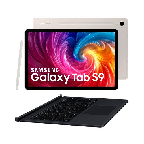 Tablet Samsung Tab S9 11” + Teclado/estuche - BEIGE — Dimm