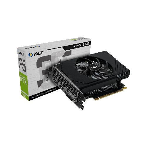 Tarjeta De Video Palit Rtx 3050 Stormx 6 Gb - TARJETA DE VIDEO PALIT RTX 3050 6GB — Dimm