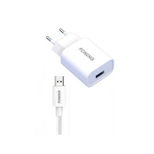 Cargador Con Cable Foneng Eu43 - CARGADOR FONENG EU43 CABLE MICRO USB — Dimm