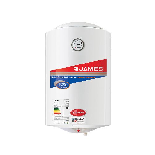 Termotanque Calefón James 60 L P60 A Clase A - TERMOTANQUE JAMES 60L VERTICAL 036 AP — Dimm