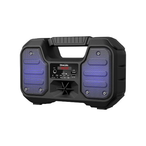 Parlante Linkbits Radio-33 - PARLANTE LINKBITS 2X3 RADIO-33 BT LED — Dimm