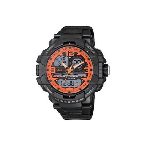 RELOJ PULSERA PVC DIGITAL HOMBRE Q&Q GW86-009