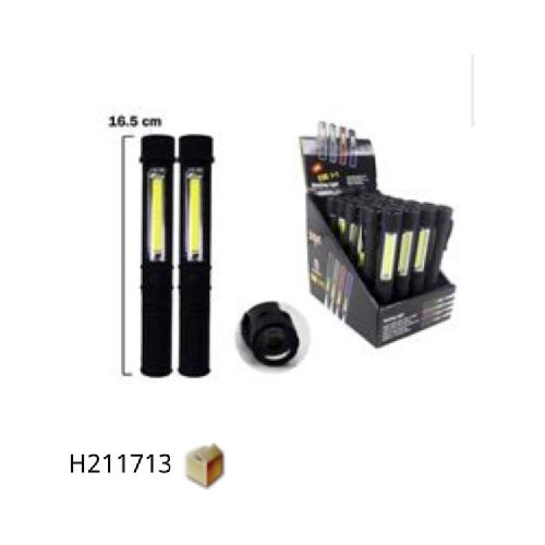 LINTERNA LED 2 EN 1 CON IMAN Y LUZ - H211713