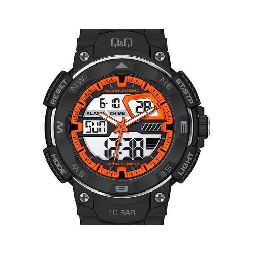 RELOJ PULSERA PVC DIGITAL HOMBRE Q&Q GW85-004