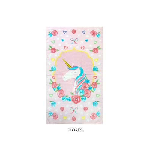 Toalla de Baño Infantil Diseño Unicornio