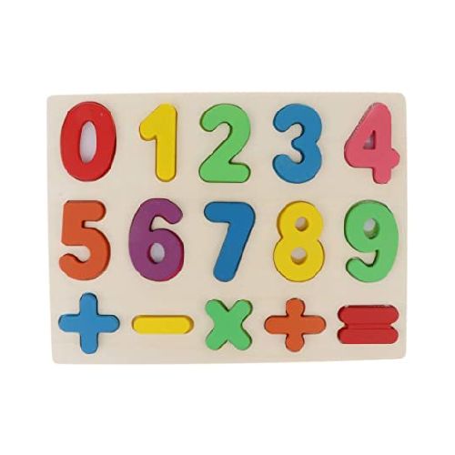 Puzzle Madera Numeros Didactico