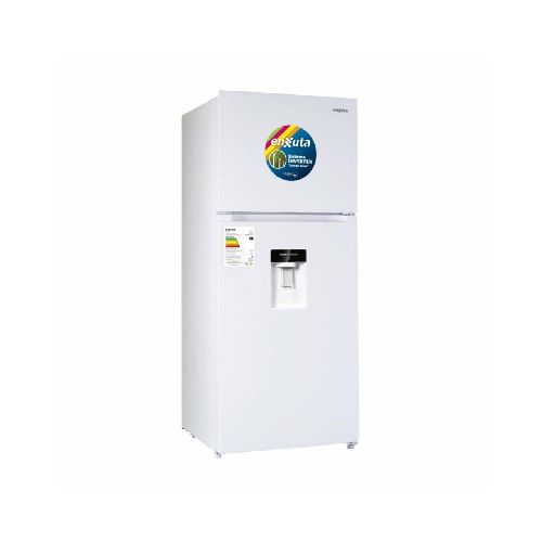 Heladera Enxuta 409 lts Frio Seco Inverter Blanco con Dispensador - China