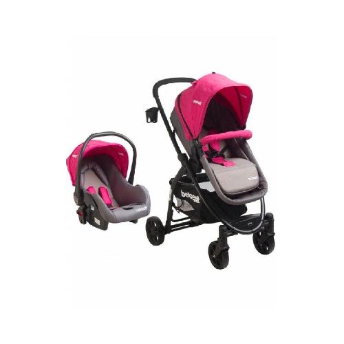 Coche Travel System Alfa Bebesit - Rosa