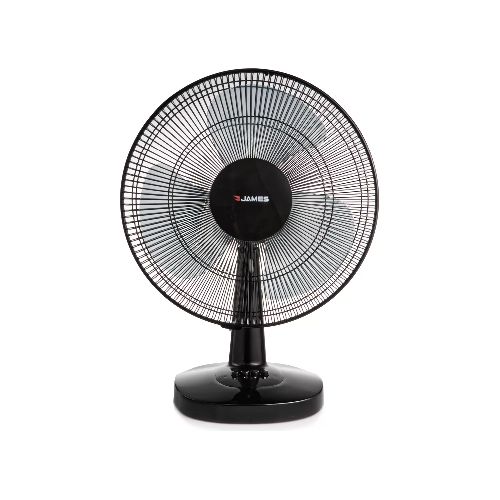 Ventilador James De Mesa Negro Vmj 12a Bk Oscilante