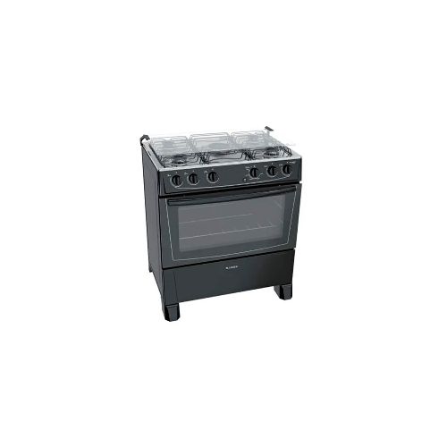 Cocina James C 150 B Color Negro 5 Hornallas Gas