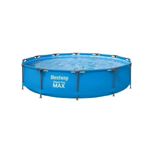 Pileta Estructural Bestway Steel Pro Max 56416 X 366 Cm De Diámetro